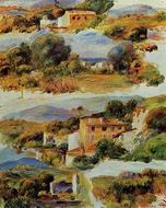(image for) Handmade oil painting Copy paintings of famous artists Houses at Cagnes 1905