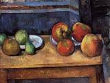 (image for) Handmade Oil painting for home canvas, oil painting framed canvas for living room Still Life Apples and Pears 1885 1887