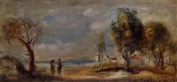 (image for) Handmade oil painting Copy paintings of famous artists Landascape with Trees 1886