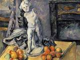 (image for) Handmade Oil painting for home canvas, oil painting framed canvas for living room Still Life with Plaster Cupid 1894 1895