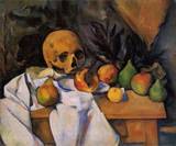 (image for) Handmade Oil painting for home canvas, oil painting framed canvas for living room Still Life with Skull 1895 1900