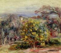 (image for) Handmade oil painting Copy paintings of famous artists Landscape at Cagnes 1907-1908