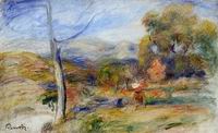 (image for) Handmade oil painting Copy paintings of famous artists Landscape near Cagnes