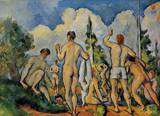 (image for) Handmade Oil painting for home canvas, oil painting framed canvas for living room The Bathers 1892 1894