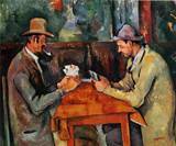(image for) Handmade oil painting Copy paintings of famous artists The Card Players 1892 1895