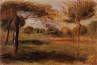 (image for) Handmade oil painting Copy paintings of famous artists Landscape Woman under a Tree 1882-1883