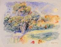 (image for) Handmade oil painting Copy paintings of famous artists Pierre-Auguste Renoir paintings Anemones 1916