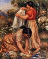 (image for) Handmade oil painting Copy paintings of famous artists Laundresses 1912