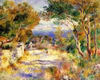 (image for) Renoir paintings Arab Festival in Algiers aka The Casbah 1881
