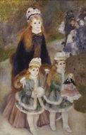 (image for) Handmade oil painting Copy paintings of famous artists Mother and Children 1876-1878