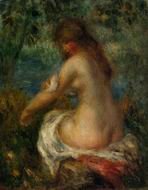 (image for) Pierre-Auguste Renoir paintings artwork Basket of Flowers 1890