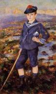 (image for) Handmade Oil painting for home canvas, oil painting framed canvas for living room Sailor Boy (aka Portrait of Robert Nunes) 1883