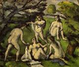 (image for) Handmade oil painting Copy paintings of famous artists Five Bathers 1877 1878