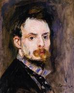 (image for) Handmade Oil painting for home canvas, oil painting framed canvas for living room Self Portrait 1875