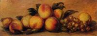 (image for) Handmade Oil painting for home canvas, oil painting framed canvas for living room Still Life with Peaches 1916