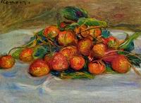 (image for) Handmade Oil painting for home canvas, oil painting framed canvas for living room Strawberries 1905