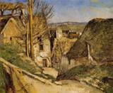 (image for) Handmade oil painting Copy paintings of famous artists House of the Hanged Man Auvers sur Oise 1873
