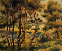 (image for) Pierre-Auguste Renoir paintings art Cape Saint-Jean 1908-1910