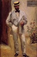 (image for) Pierre-Auguste Renoir paintings artwork Charles le Coeur 1874