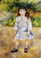 (image for) Pierre-Auguste Renoir paintings artwork Child with a Whip 1885