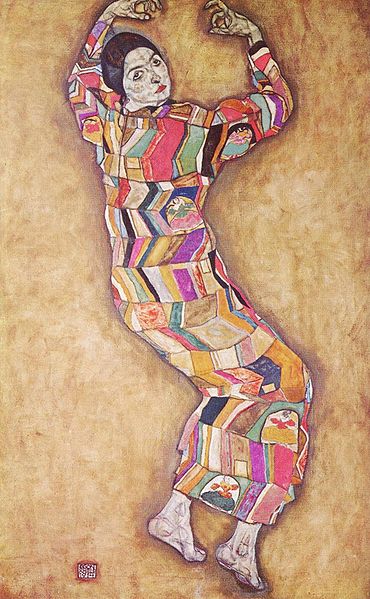 Reproduction Egon Schiele's Oil Painting Frederike Beer, 1914