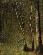 (image for) Handmade oil painting Copy paintings of famous artists The Forest at Pontaubert