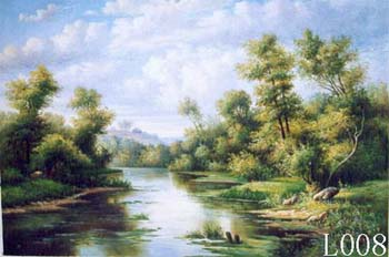 (image for) Landscape, Handmade oil painting on Canvas:L008