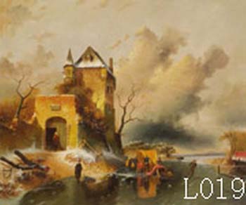(image for) Landscape, Handmade oil painting on Canvas:L0019