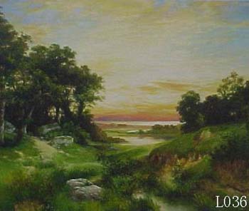 (image for) Landscape, Handmade oil painting on Canvas:L0036