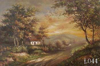 (image for) Landscape, Handmade oil painting on Canvas:L0044