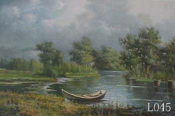 (image for) Landscape, Handmade oil painting on Canvas:L0045