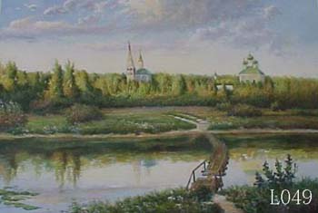 (image for) Landscape, Handmade oil painting on Canvas:L0049