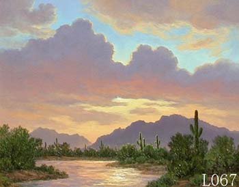 (image for) Landscape, Handmade oil painting on Canvas:L0067