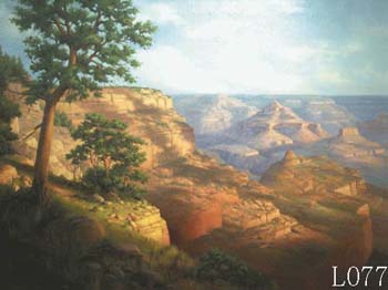 (image for) Landscape, Handmade oil painting on Canvas:L0077