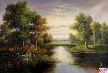 (image for) Landscape, Handmade oil painting on Canvas:L0089