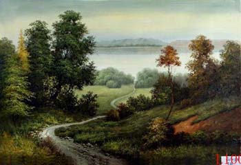 (image for) Landscape, Handmade oil painting on Canvas:L00100