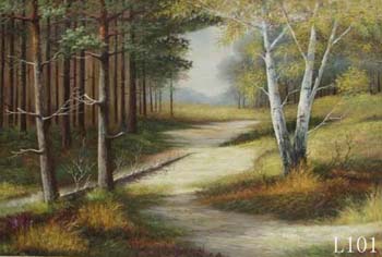 (image for) Landscape, Handmade oil painting on Canvas:L00101