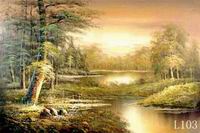 (image for) Landscape, Handmade oil painting on Canvas:L00103