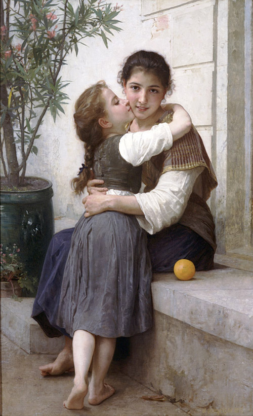 (image for) William Bouguereau Oil Paintings Handmade oil painting Copy paintings of famous artists Calinerie - Click Image to Close