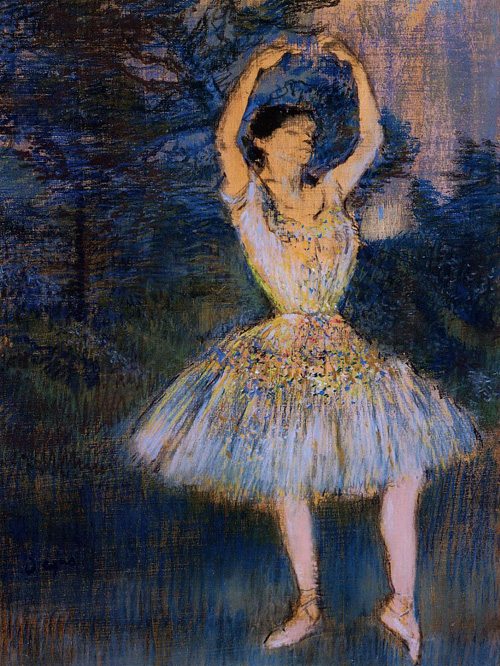 (image for) Handmade oil painting Copy paintings of famous artists Dancer with Raised Arms 1891 - Click Image to Close