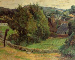 (image for) Paul Gauguin Mount Sainte Marguerite from near the Presbytery - Click Image to Close
