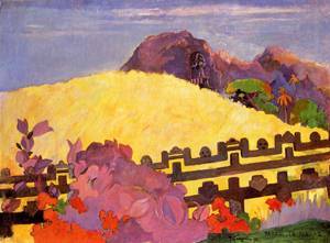 (image for) Paul Gauguin Parahi te Marae (aka There Lies the Temple) 1892 - Click Image to Close