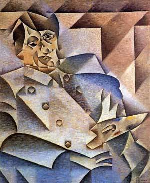 (image for) Handmade oil painting Copy paintings of famous artists Portrait of Picasso 1912 - Click Image to Close