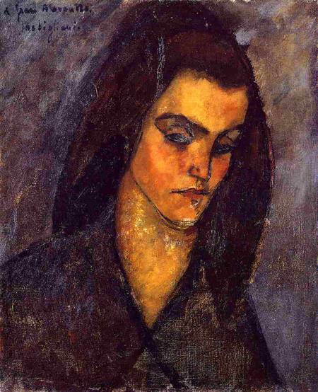 (image for) Handmade oil painting Copy paintings of famous artists Beggar Woman 1909 - Click Image to Close