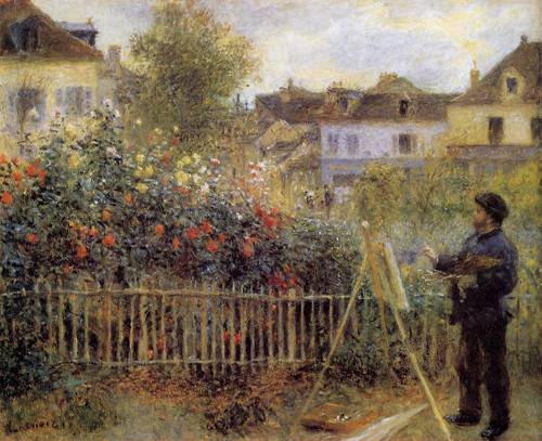 (image for) Pierre-Auguste Renoir paintings art in His Garden at Argenteu - Click Image to Close