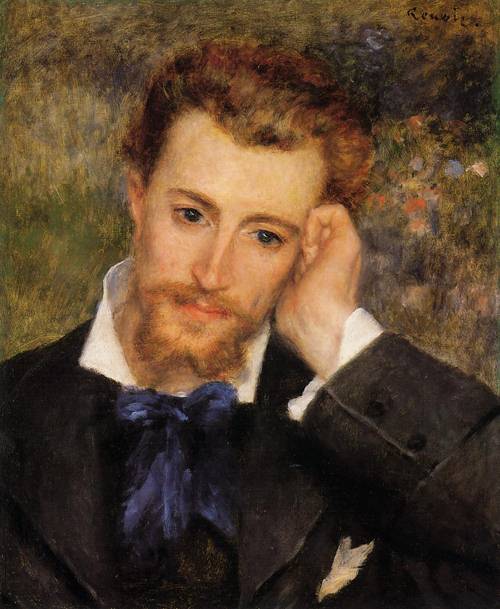 (image for) Handmade Oil painting for home canvas, oil painting framed canvas for living room Pierre-Auguste Renoir painting Eugene Murer 1877 - Click Image to Close