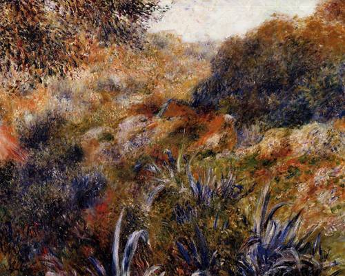 (image for) Handmade oil painting Copy paintings of famous artists Pierre-Auguste Renoir art Algerian Landscape - Click Image to Close