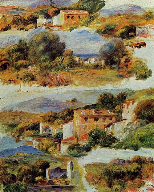 (image for) Handmade oil painting Copy paintings of famous artists Houses at Cagnes 1905 - Click Image to Close