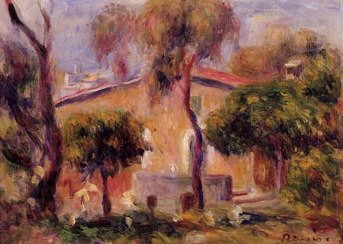 (image for) Handmade oil painting Copy paintings of famous artists Houses in Cagnes 1908 - Click Image to Close