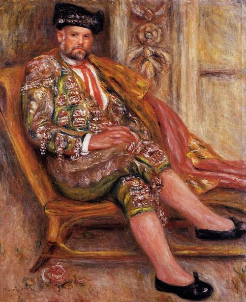 (image for) Renoir paintings Ambroise Vollard Dressed as a Toreador 1917 - Click Image to Close